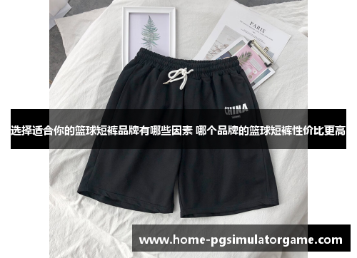 选择适合你的篮球短裤品牌有哪些因素 哪个品牌的篮球短裤性价比更高